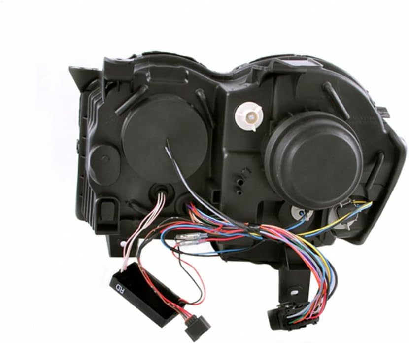 Projector Headlights with Halo Black U48748