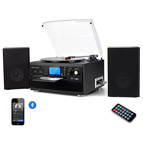 Bluetooth Record Player Turntable with Stereo Speaker X27010