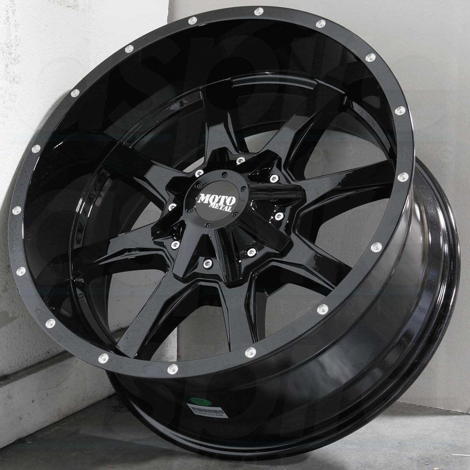Gloss Black 18x10 Wheel Rim V8539