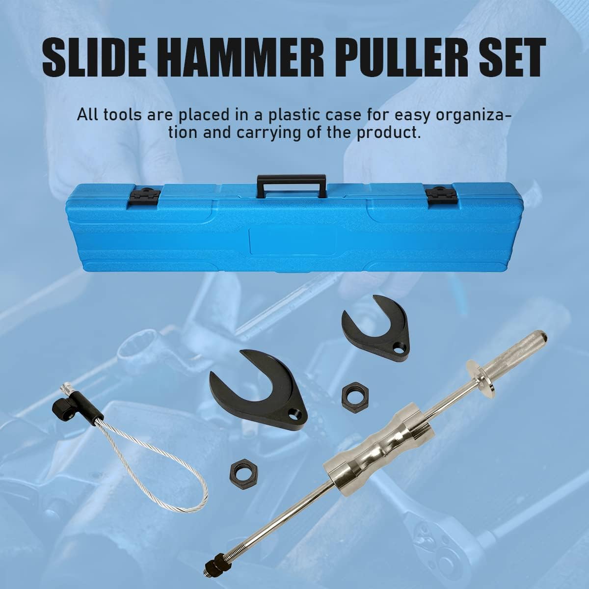 CV Joint Removal Tool Kit with Slide Hammer and Puller Adapter G44689