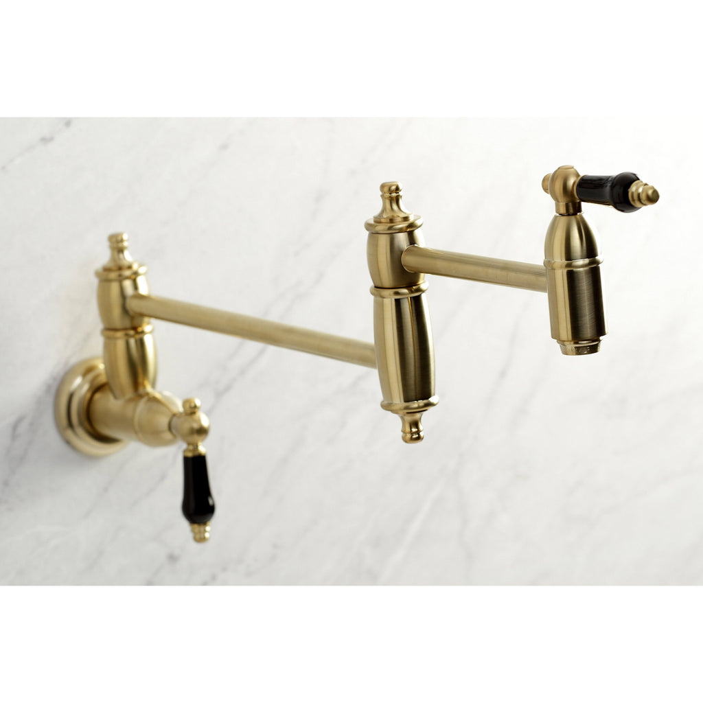 Brushed Nickel Wall Mount Pot Filler E12472