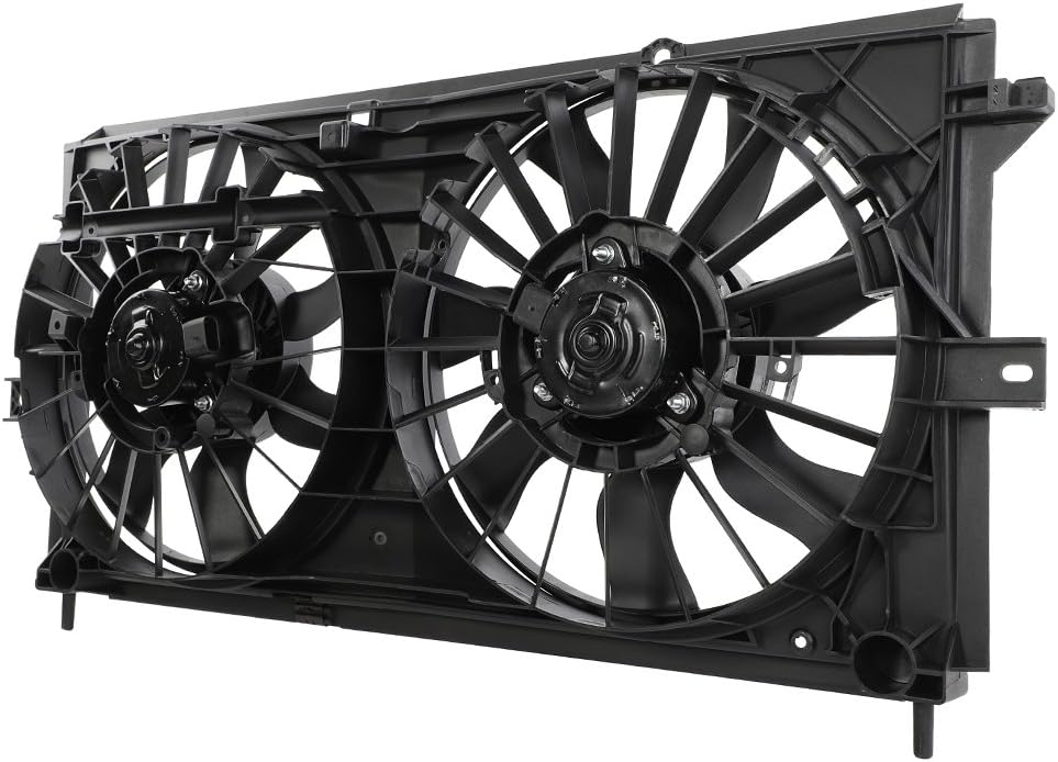 Radiator Cooling Dual Fan Assembly for 2000-2003 Chevrolet Impala Monte V6 3.4L 3.8L K42885