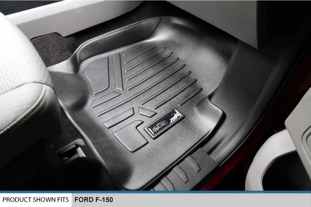 Black Floor Mats for F-150 SuperCab H909