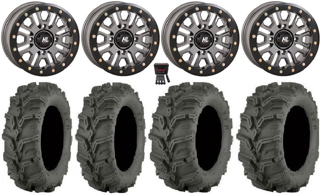 14" Wheels 27" Mud Lite XTR Tires Kawasaki Mule Pro FXT V937371