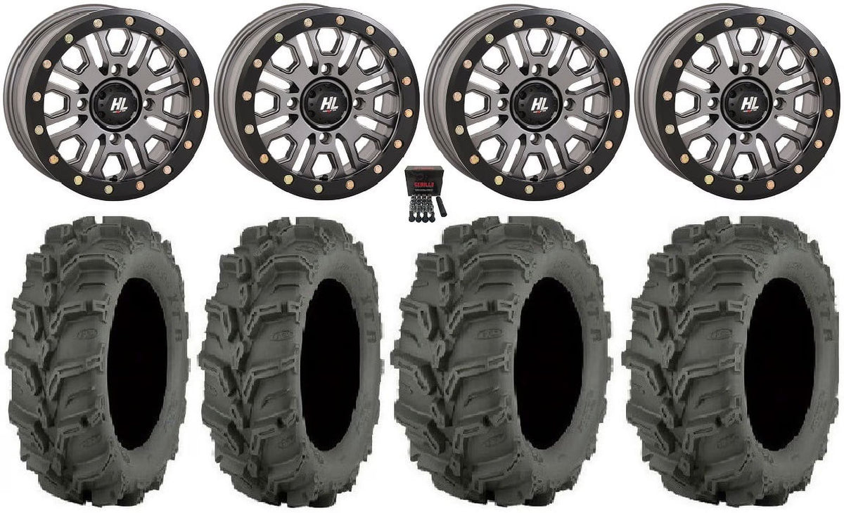 14" Wheels 27" Mud Lite XTR Tires Kawasaki Mule Pro FXT V937371