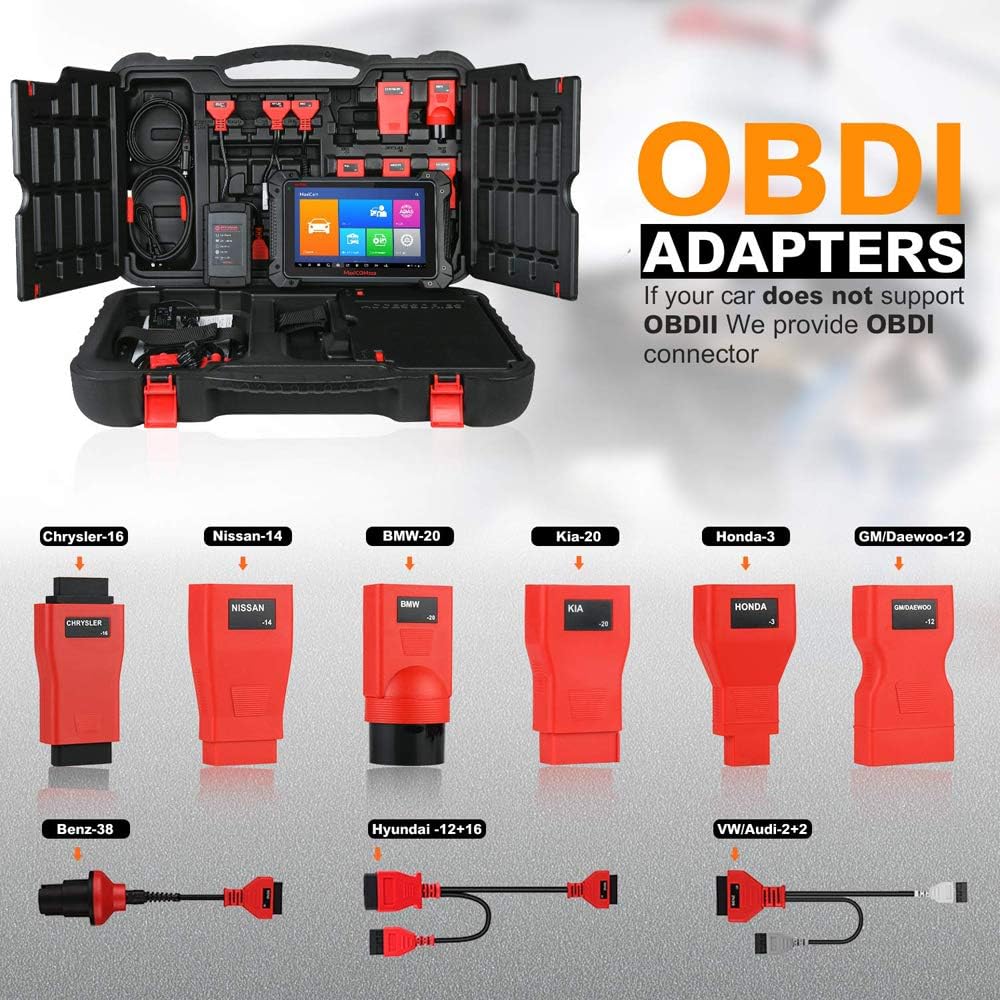 Automotive Scan Tool with Advanced ECU Coding M371