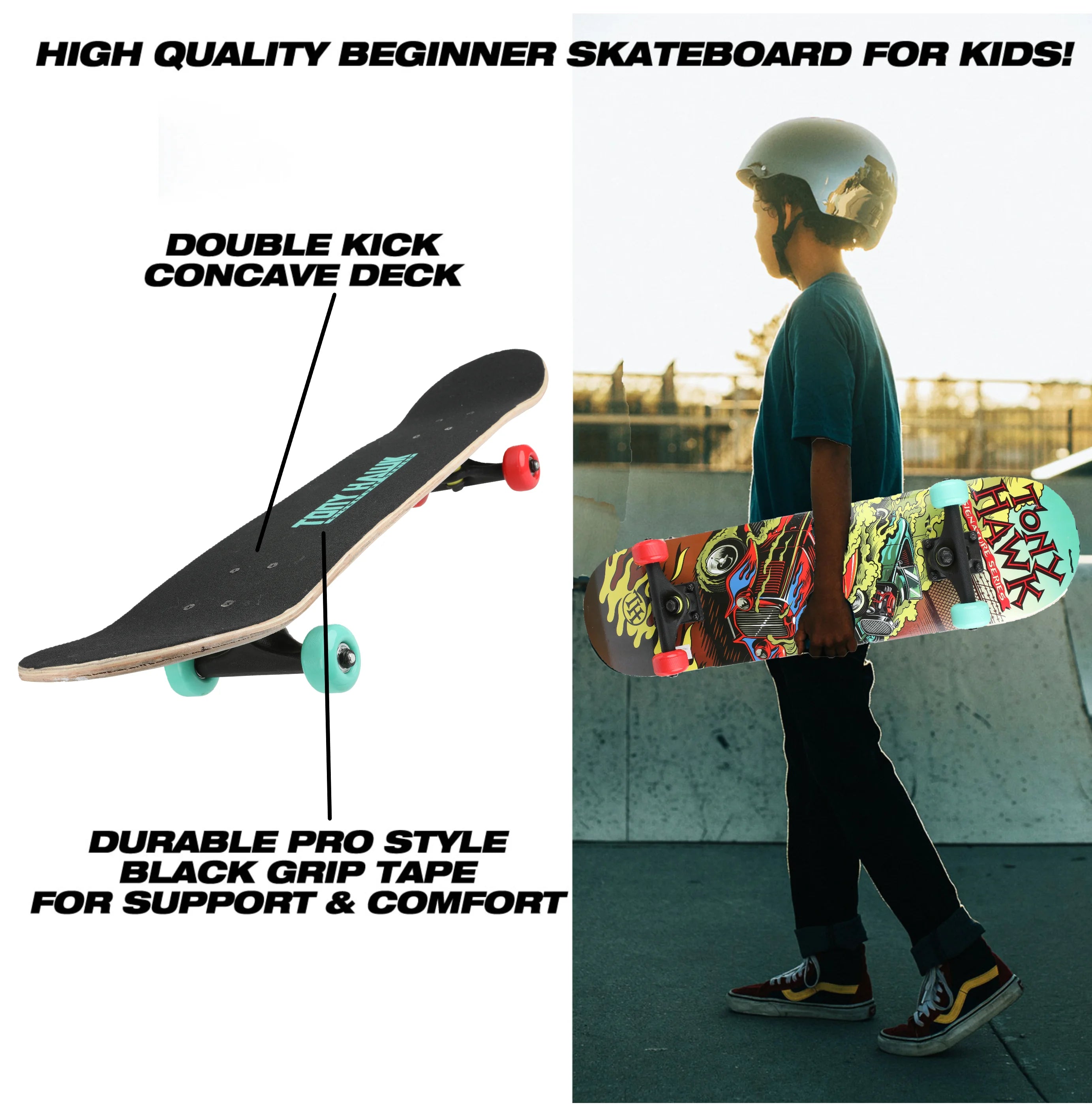 31" Popsicle Complete Skateboard with Pro Trucks S4184