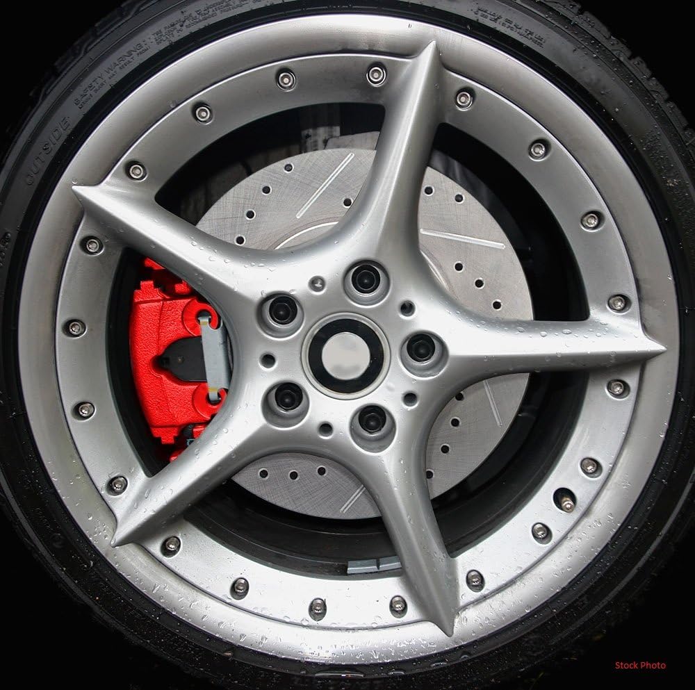 Front + Rear Ceramic Brake Pads Kit with Calipers D539176