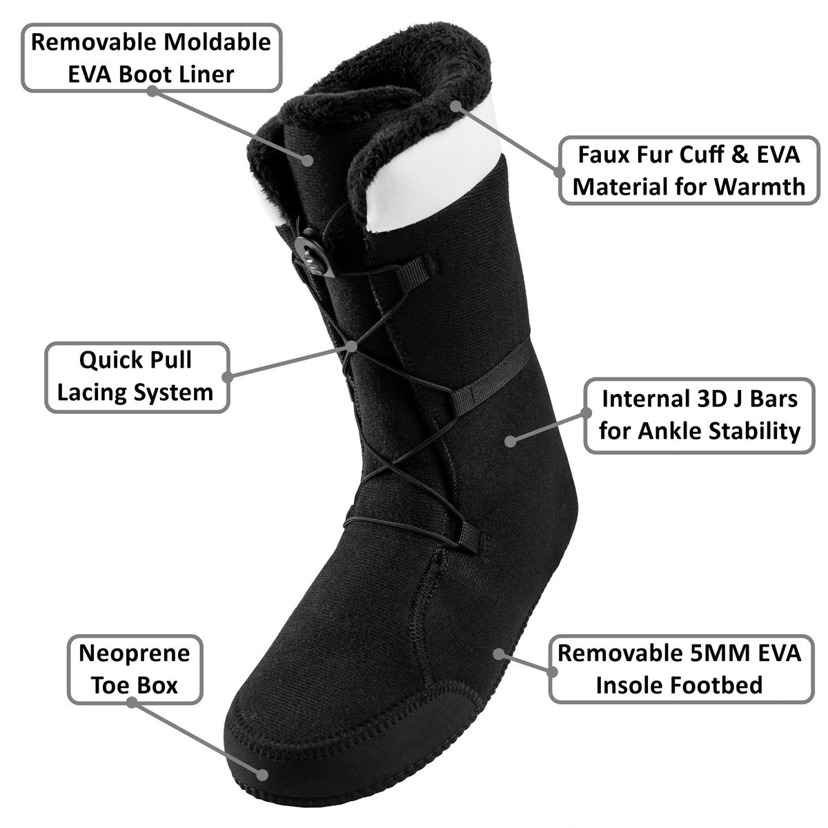 Mens Snowboard Boots R62146