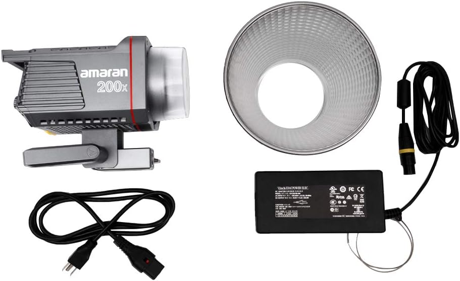 Bi-Color 2700-6500k LED Video Light, 200w DC/AC Power Supply V16440