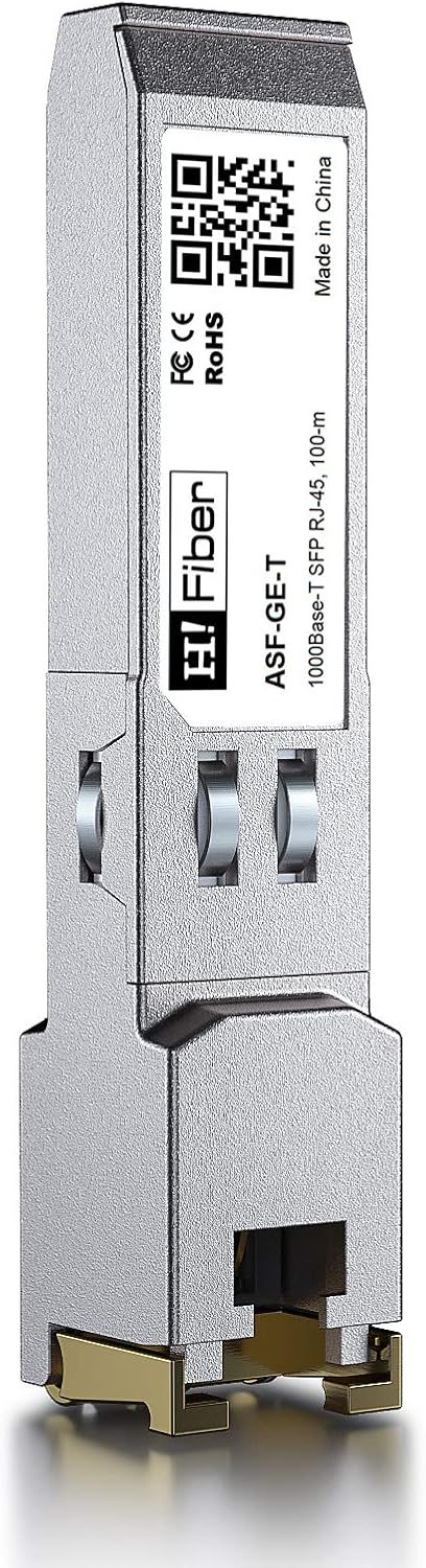 10Gb SFP+ RJ45 Transceiver, 10Gbase-T Copper Module, Cat6a/Cat7, 30m, Pack of 2 T3520