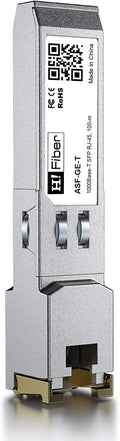 10Gb SFP+ RJ45 Transceiver, 10Gbase-T Copper Module, Cat6a/Cat7, 30m, Pack of 2 T3520