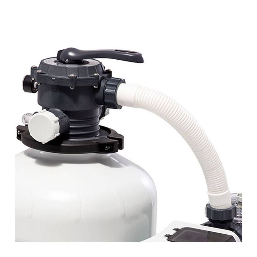 Pool Sand Filter Pump with Automatic Timer and Automatic Skimmer N136