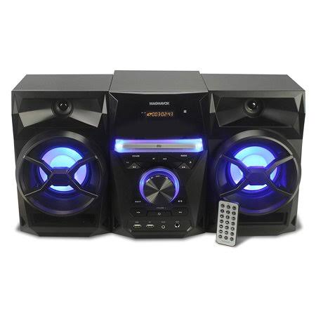3-Pieces CD Shelf System with Digital PLL FM Stereo Radio S56142