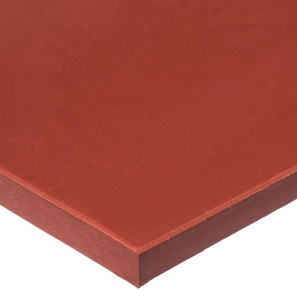 Silicone Rubber Strip with High Temp Adhesive, 1/32x22 Thick x 2x22 Wide x 10 ft. Long Z912