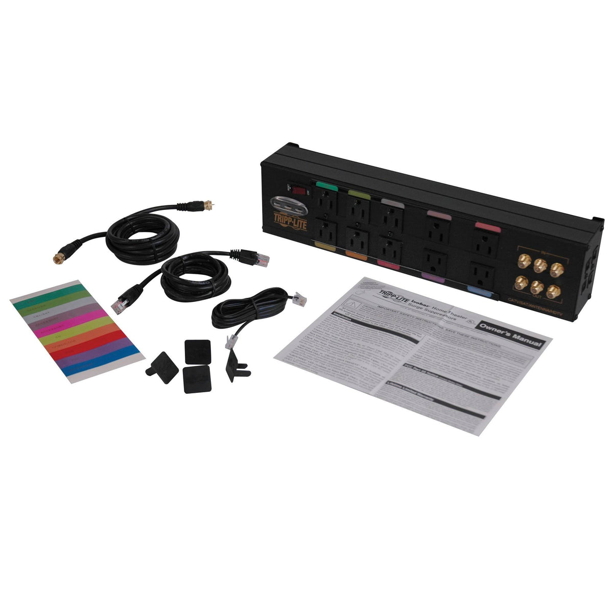 10 Outlet Isobar Surge Protector F27430