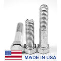 9/16 inch-18 x 1 3/4 inch Fine Thread Grade 5 Hex Cap Screw, Zinc Plated, Pk 50 M83293
