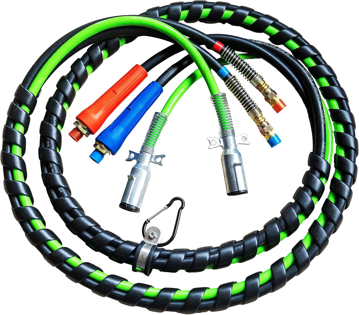 12 Ft. 3-in-1 ABS Electrical and Rubber Air Line Hose Assemblies Q3201