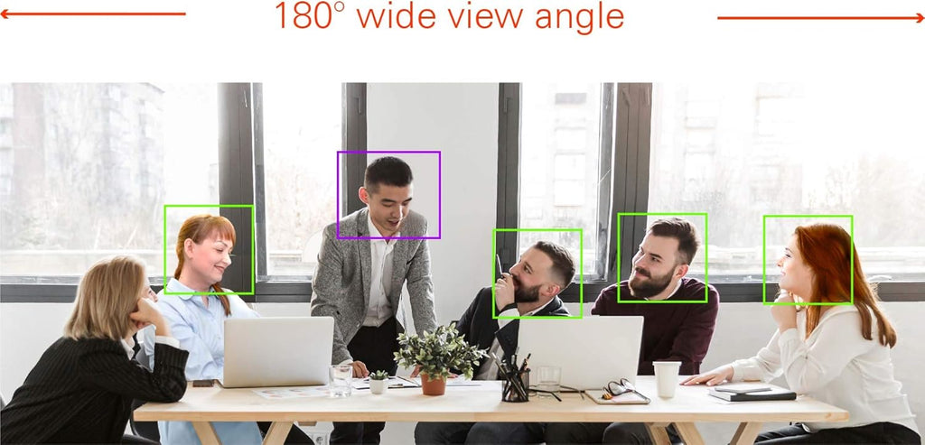 4K Video Conference Camera with 180° Viewing Angle Y8042