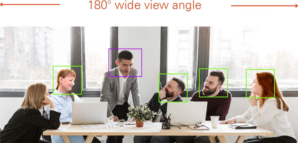 4K Video Conference Camera with 180° Viewing Angle Y8042