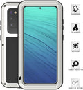 Samsung Galaxy S23 Plus Case Silver Heavy Duty Shockproof Rugged Q712935