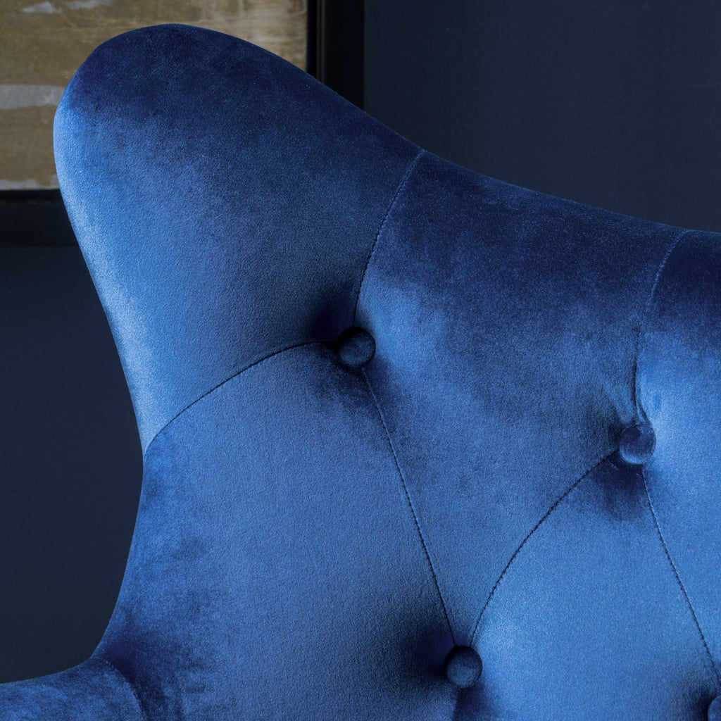 Light Lavender Velvet Arm Chair B272
