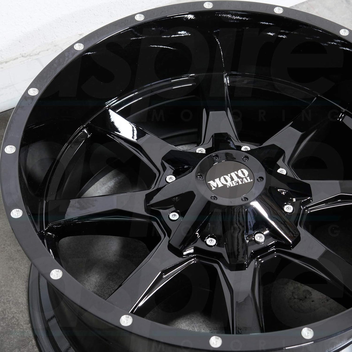 Gloss Black 18x10 Wheel Rim V8539