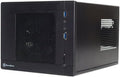 Black Mini-ITX Computer Case with 2x USB 3.0 Front Ports E460