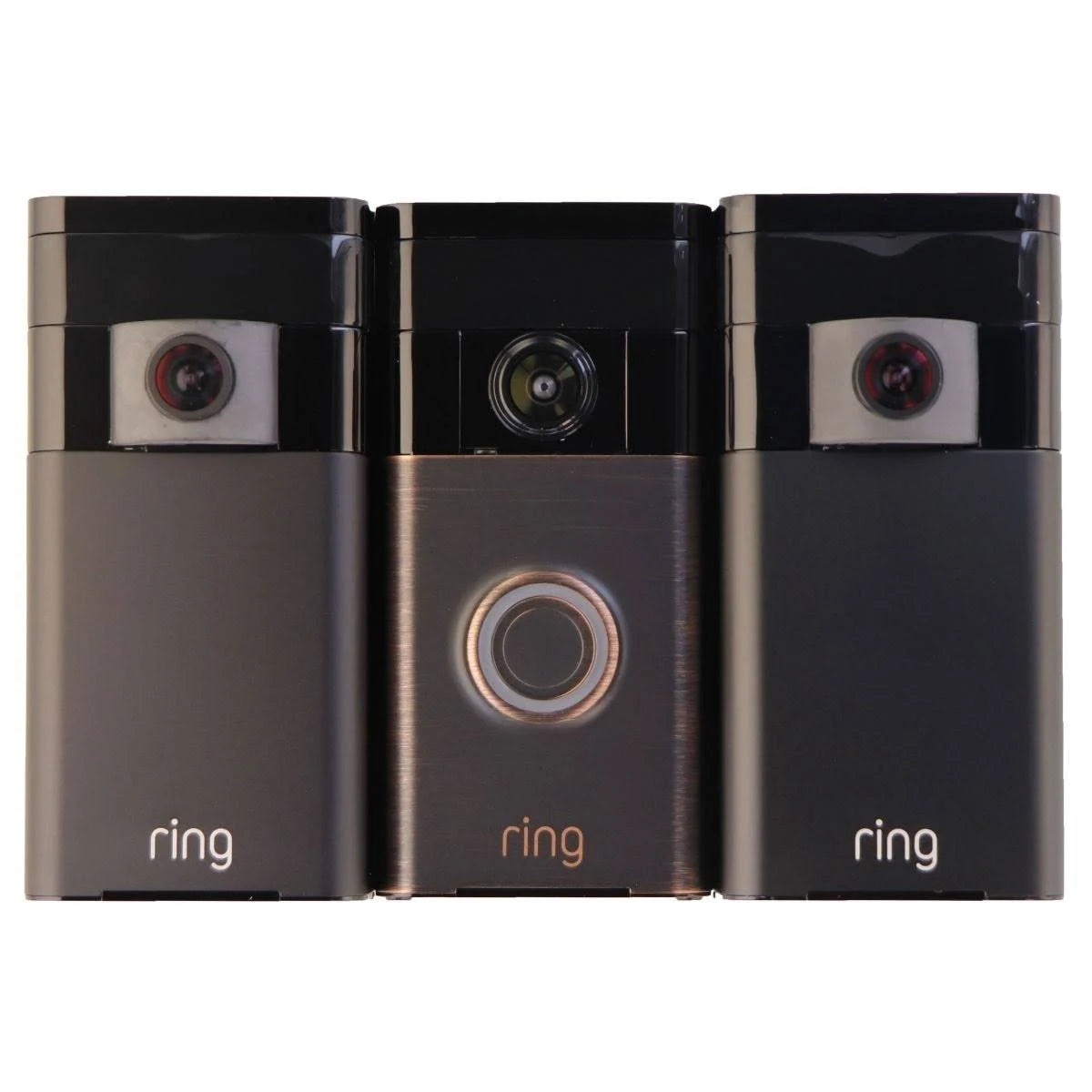 Venetian Bronze Home Security Kit 1 Doorbell 2 Stickup Cams Chime K352