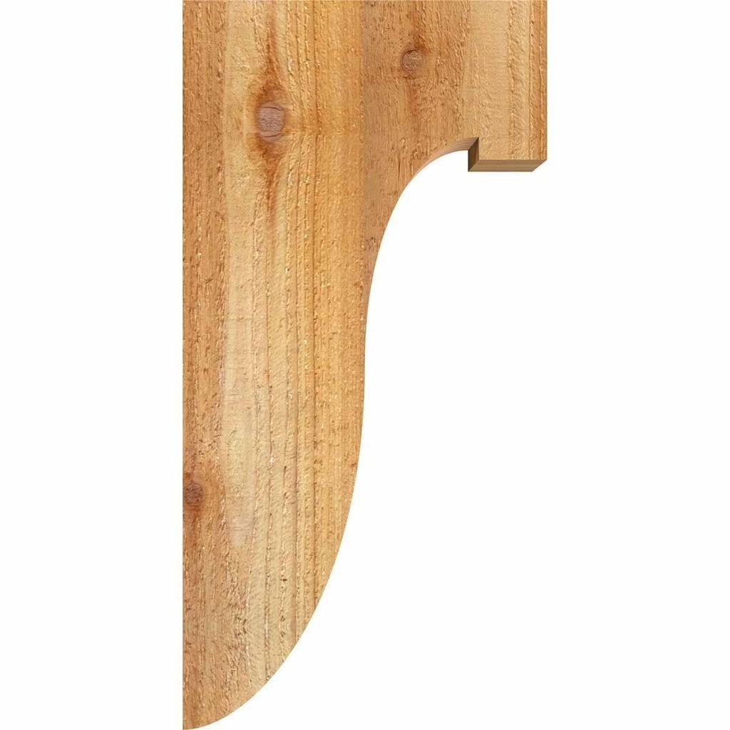 Rough Sawn Corbel, Western Red Cedar U24542