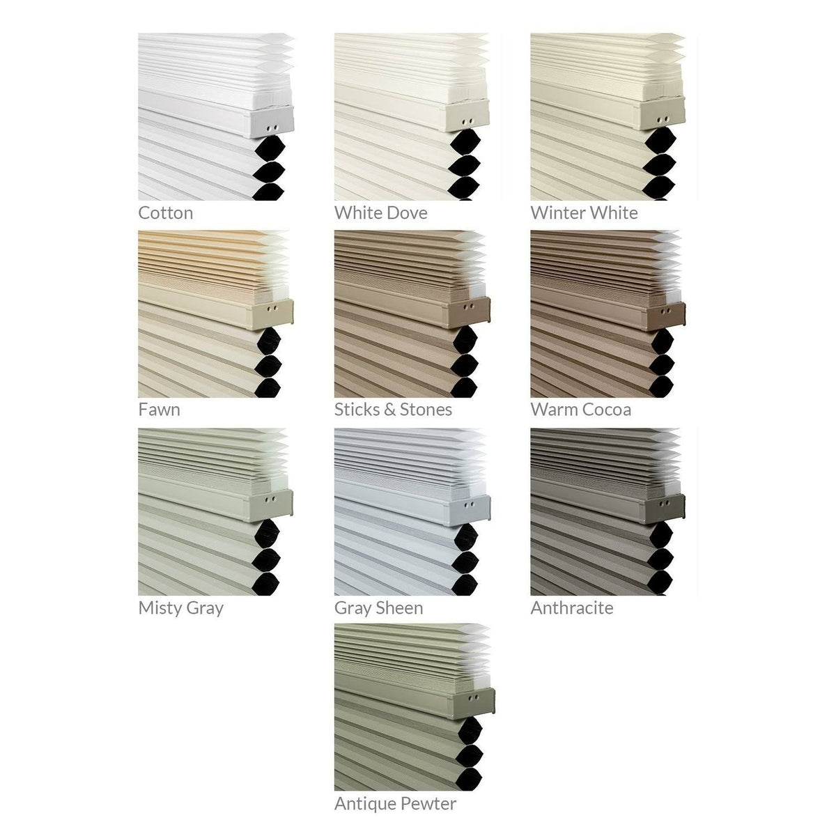 Cordless Cellular Shades T4571