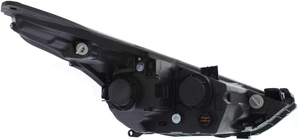 Hyundai Veloster Headlight Assembly 2012-2016 Passenger Side Multireflector with Bulbs S6172