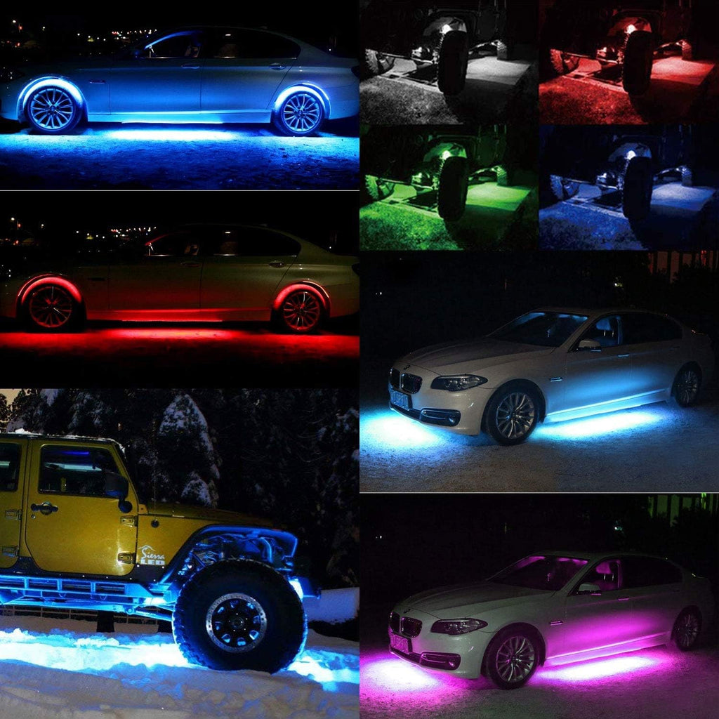 12 Pods RGBW LED Rock Lights for Trucks V820485