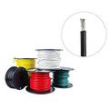 4/0 AWG Tinned Copper Marine Wire, 13 Feet, Black S256819