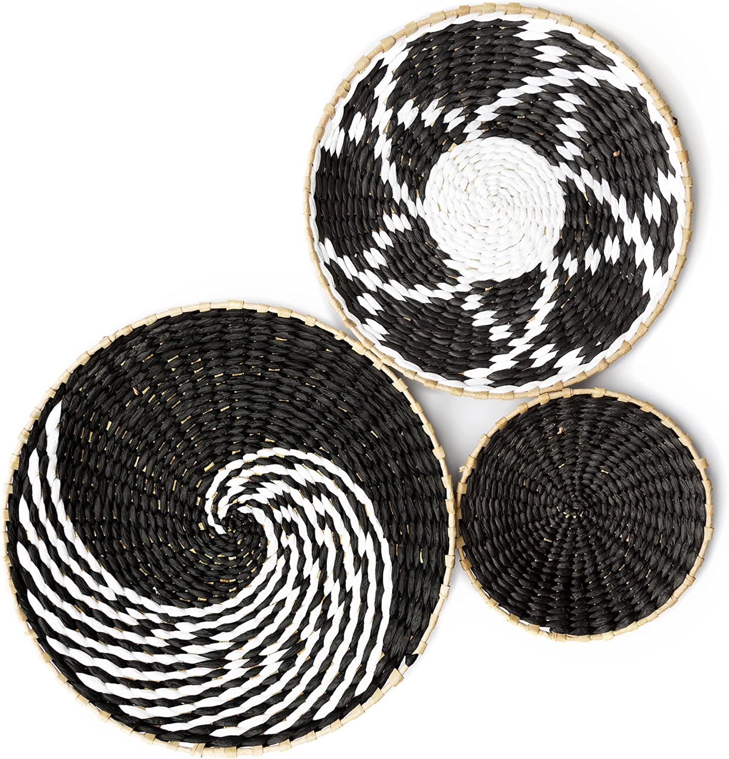 Wicker Baskets Set of 3 A729188
