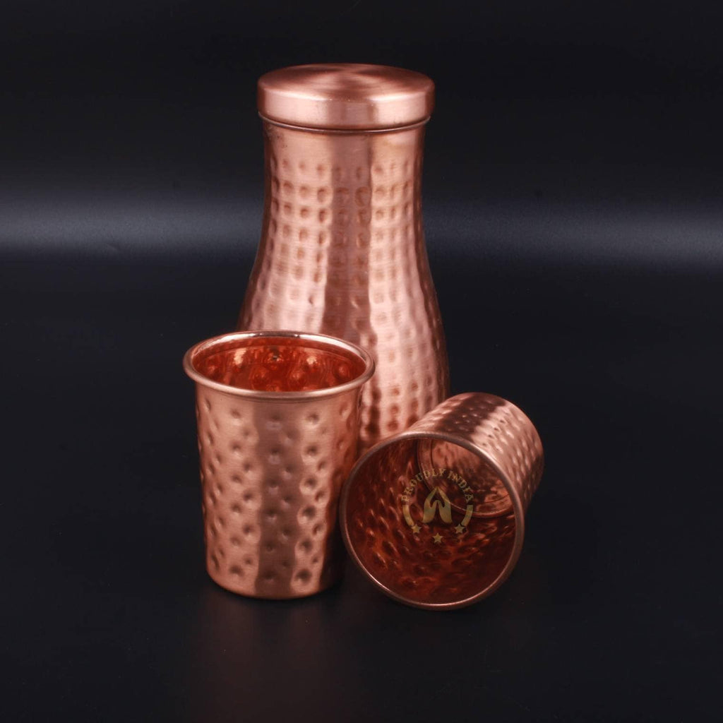 Copper Metal Water Bottle L156