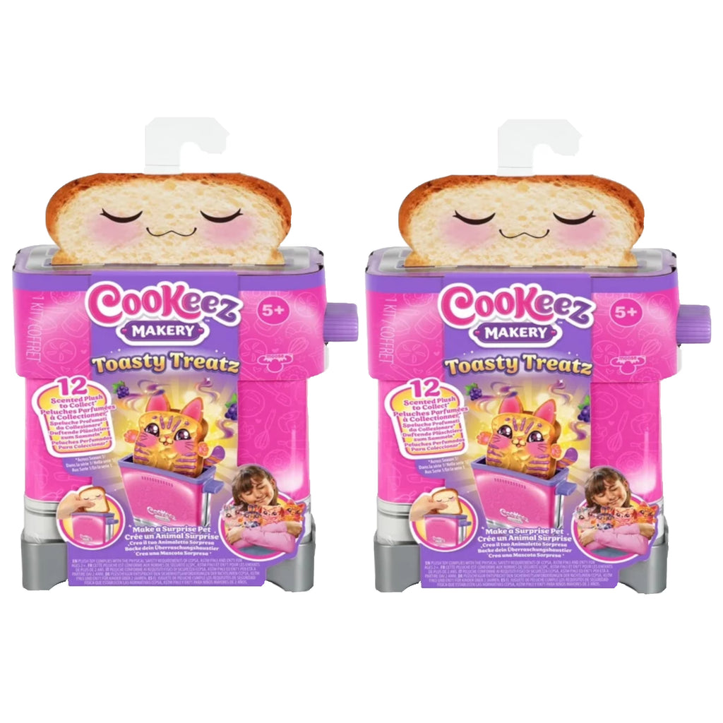 Scented Plush Toaster, 2 pack S553