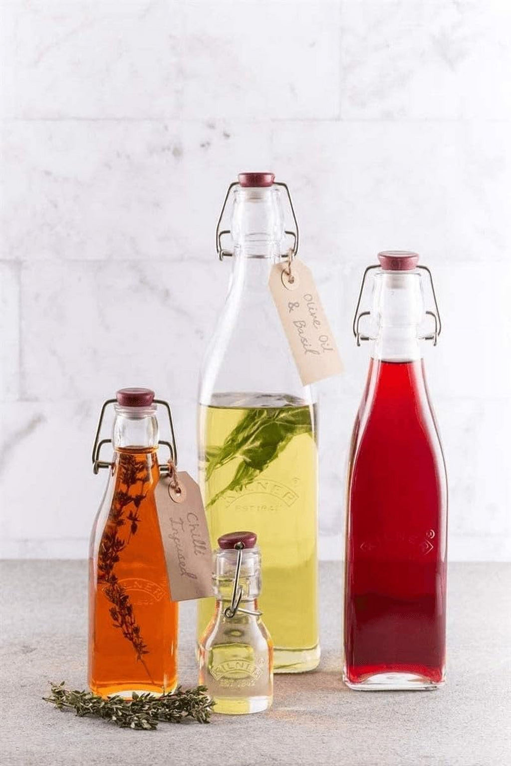 Clear Clip Bottle, 33.8 Fl Oz (1 L) X466