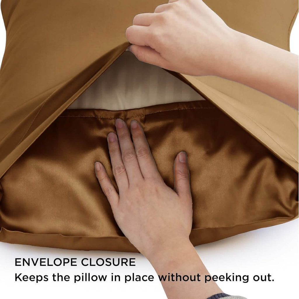 Solid Satin Pillowcase Q76648