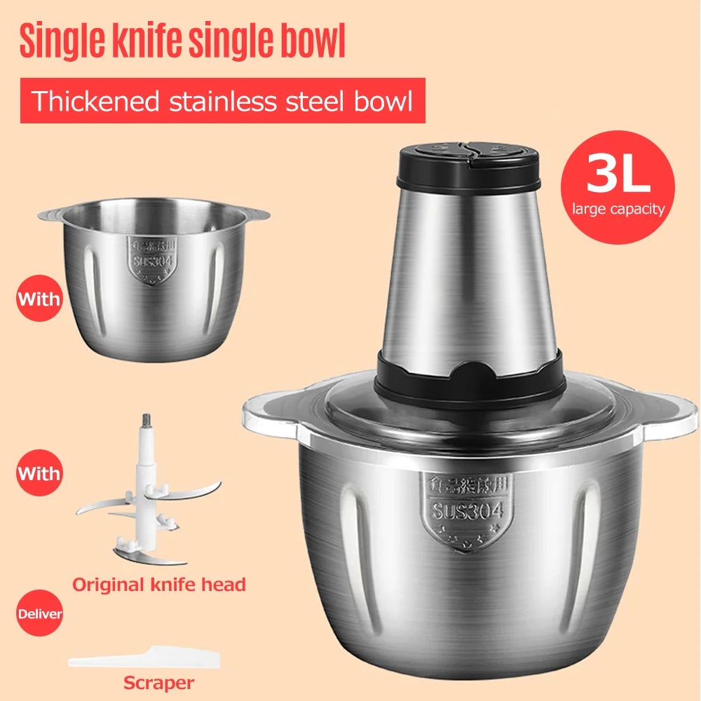 Stainless Steel Electric Meat Grinder 250W M4393