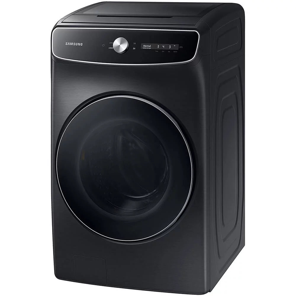 27" Wide 6.0 Cu Ft Front Loading Washer - Black J1264