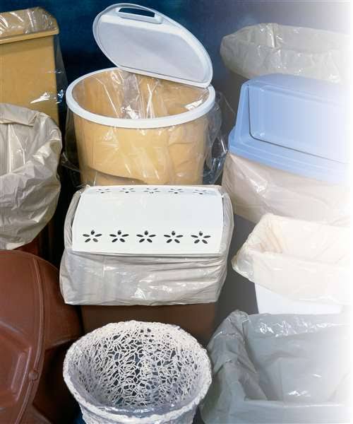 Clear Linear Low Density Trash Can Liner I11940