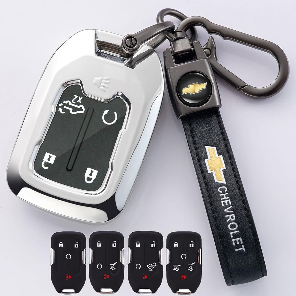 Silver Smart Remote Key Fob Cover Case G330956