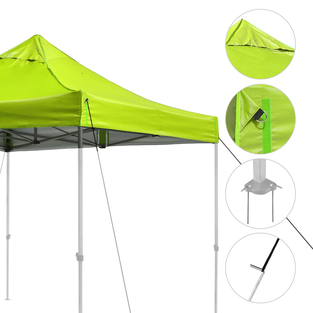 Green Glow Canopy Gazebo Top Replacement S68155