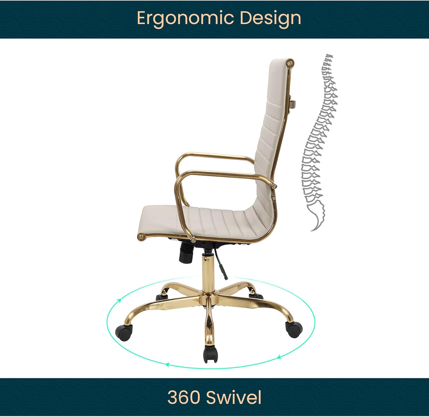 Tan Office Chair P42547