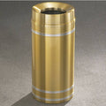 Satin Brass Waste Receptacle F2590