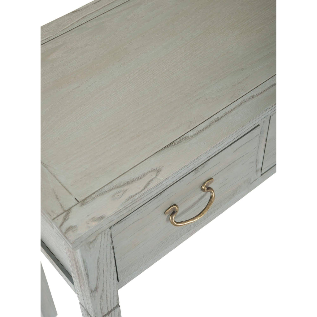 Oak Console with Storage Drawers G406262