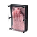 Pink 3-Dimensional Pin Art Board Small Size I6504