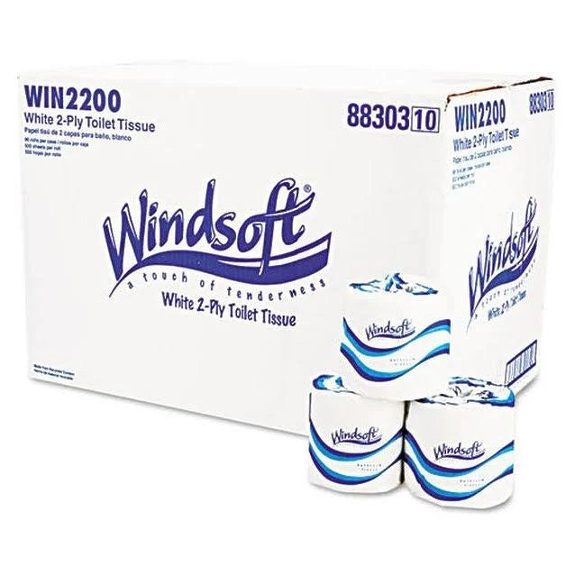 Single Roll Bath Tissue, 500 Sheets/Roll, 96 Rolls/Carton G29096