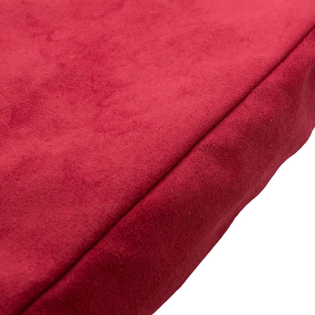 Red Luxury Dog Crate Pad Medium D616449